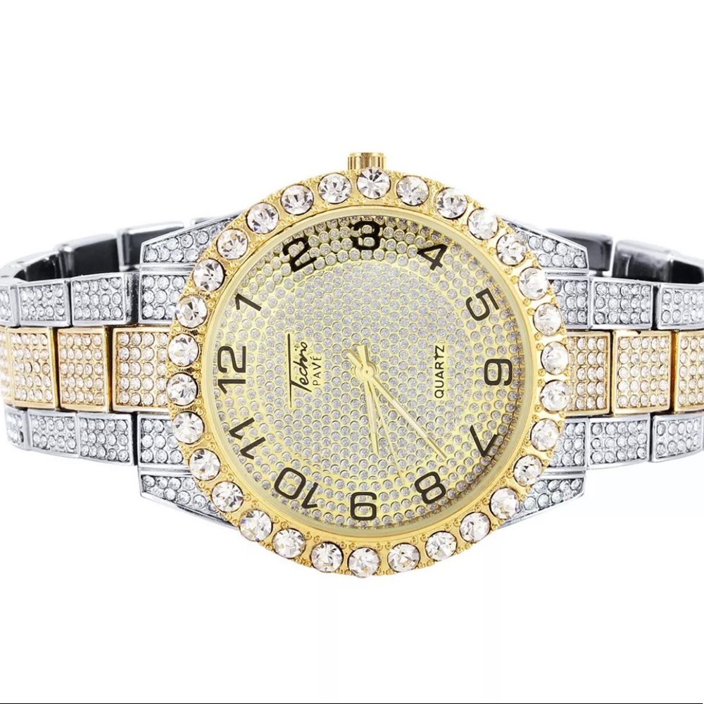 Brand New Men’s Gold & White Gold Plated Watch